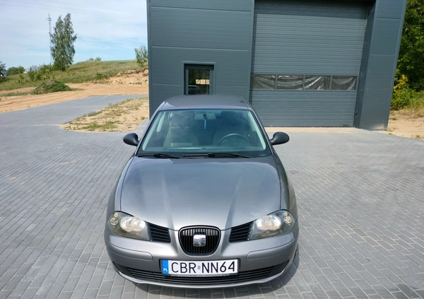 Seat Ibiza cena 7500 przebieg: 186700, rok produkcji 2004 z Brodnica małe 79